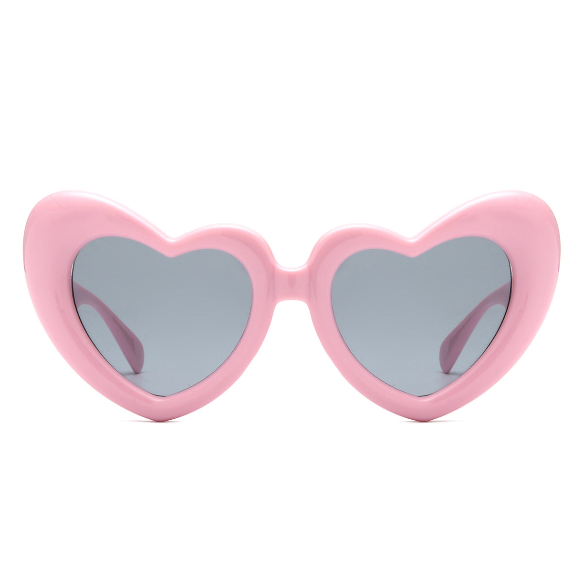 HS1282 - Heart Shaped Chunky Novelty Party Wholesale Sunglasses
