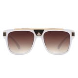 HS2168 - Retro Square Aviator Style Fashion Wholesale Sunglasses