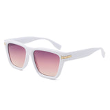 HS1319 - Women Fashion Chic Tinted Square Wholesale Sunglasses