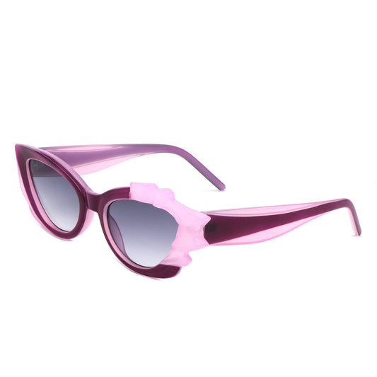 HS1273 - Women Chic Irregular Fashion Cat Eye Wholesale Sunglasses