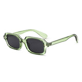 HS1432 - Slim Rectangle Narrow Fashion Sunglasses