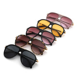 HS2262 - Women Oversized Fashion Aviator Sunglasses