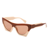 HS1302 - Oversize Fashion Geometric Cat Eye Women Wholesale Sunglasses