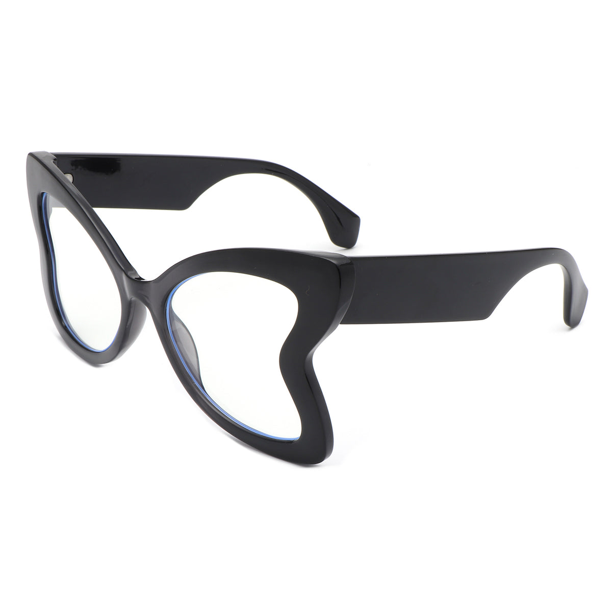 HS1284 - Women Oversize Butterfly Shape Fashion Cat Eye Wholesale Sunglasses