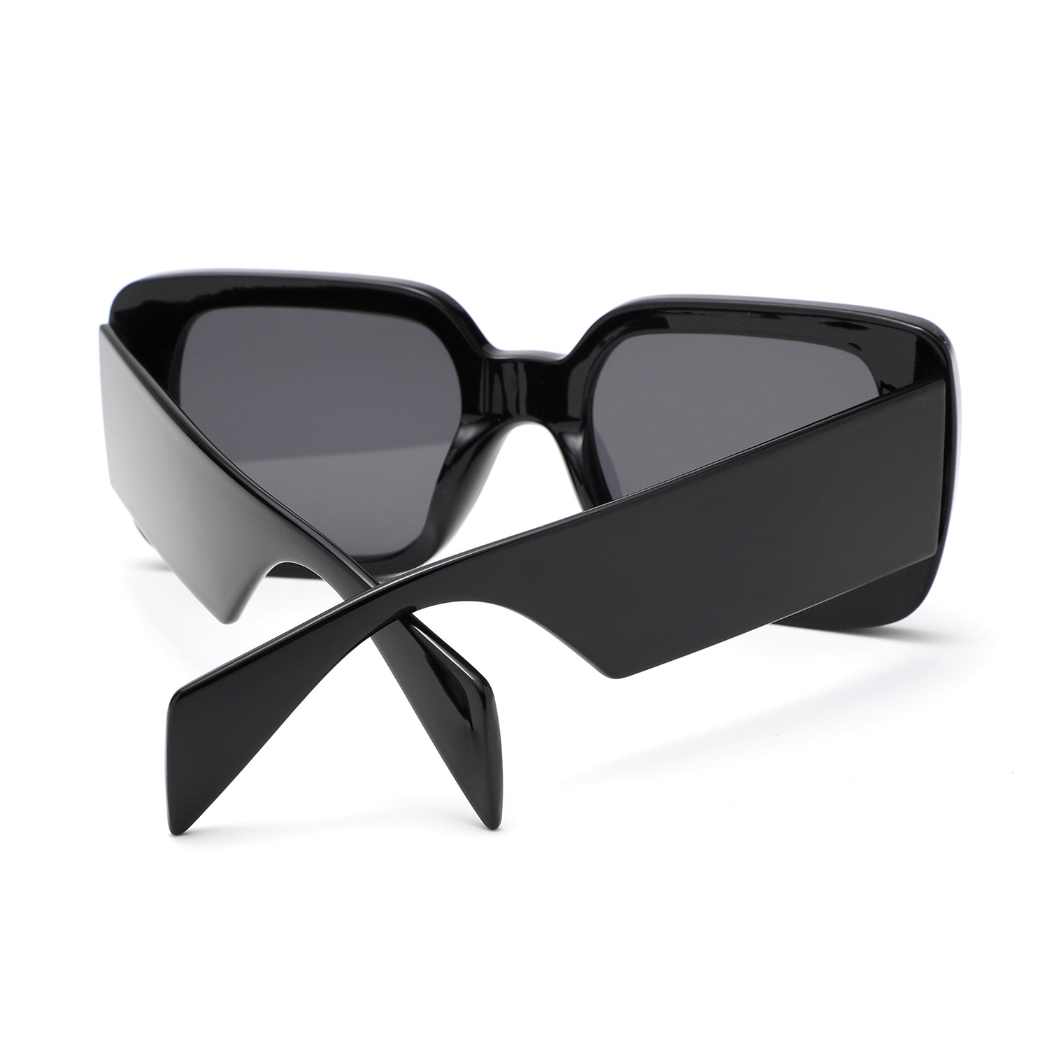 HS2222 - Oversized Chunky Fashion Square Sunglasses - Iris Fashion