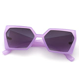 HS1320 - Geometric Chunky Fashion Square Wholesale Sunglasses