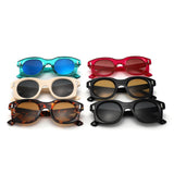 HS1409 - Chunky Retro Round Oval Sunglasses