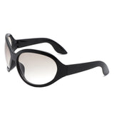 HS1242 - Oversize Fashion Curved Large Women Round Wholesale Sunglasses