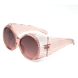 HS2156 - Oversize Round Wrap Around Fashion Women Wholesale Sunglasses