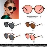 HS1418 - Classic Round Women Fashion Sunglasses