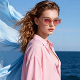 HS1425 - Women Fashion Bold Square Sunglasses