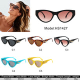 HS1427 - Women Fashion Cat Eye Sunglasses