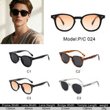 P/C024 – Classic Circle Round Sunglasses - Iris Fashion