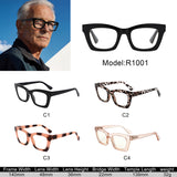 R1001 - Chunky Square Bold Reading Glasses - Iris Fashion