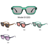 S1253 - Oversize Bold Square Tinted Wholesale Sunglasses