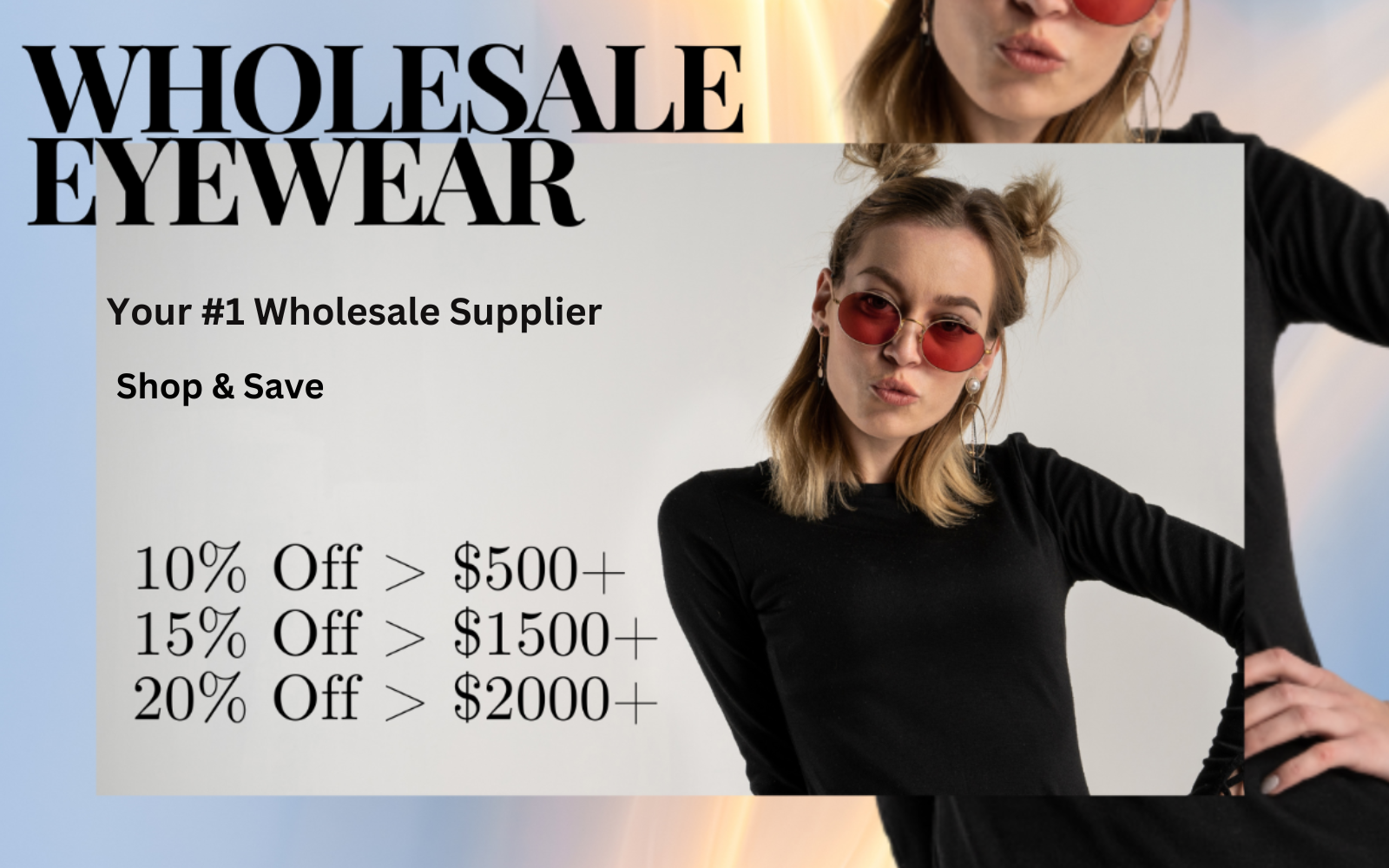 Ins Newest Big Frame Women Men Sunglasses Oversized Wholesale
