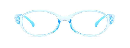 HK1003 - Kids Oval Slim Round Blue Light Blocker Glasses