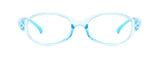 HK1003 - Kids Oval Slim Round Blue Light Blocker Glasses