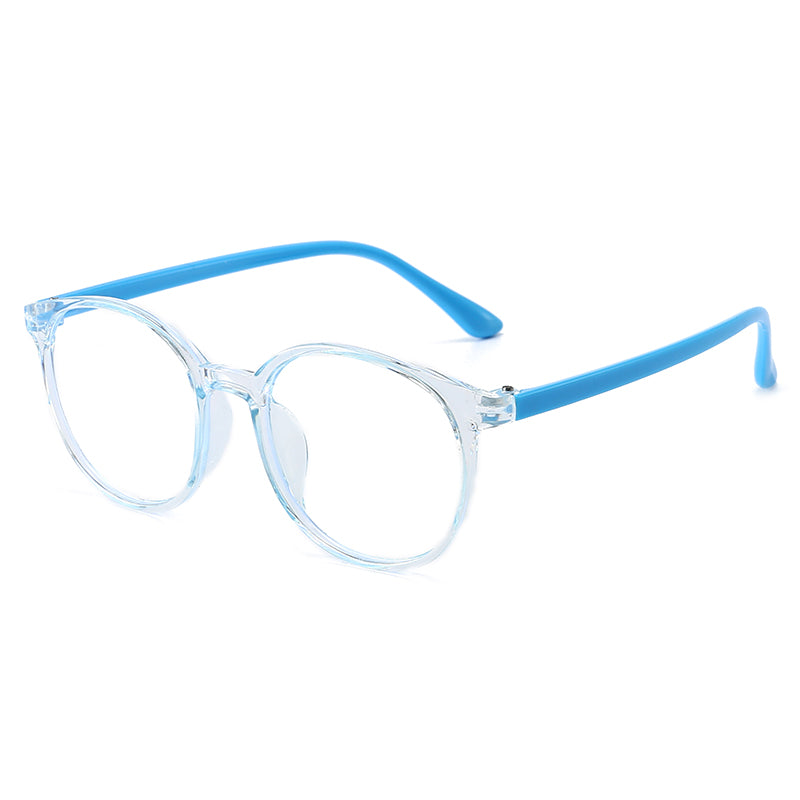 HK1005 - Kids Circle Round Junior Blue Light Blocker Glasses