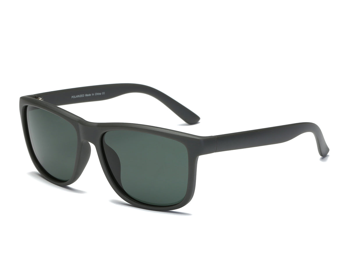 P1001 - Men Polarized Rectangle Sunglasses - Iris Fashion Inc. | Wholesale Sunglasses and Glasses