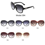 384 - Women Oversize Chic Polarized Square Fashion Sunglasses