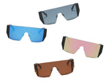 S3001 - Women Retro Flat Lens Square Sunglasses - Iris Fashion Inc. | Wholesale Sunglasses and Glasses