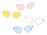 S2045 - Women Fashion Round Cat Eye Sunglasses - Iris Fashion Inc. | Wholesale Sunglasses and Glasses