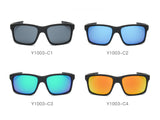 Y1003 - Men Sports Rectangle Sunglasses - Iris Fashion Inc. | Wholesale Sunglasses and Glasses