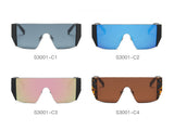S3001 - Women Retro Flat Lens Square Sunglasses - Iris Fashion Inc. | Wholesale Sunglasses and Glasses