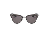 S2001 - Classic Half Frame Round Cat Eye Sunglasses - Iris Fashion Inc. | Wholesale Sunglasses and Glasses