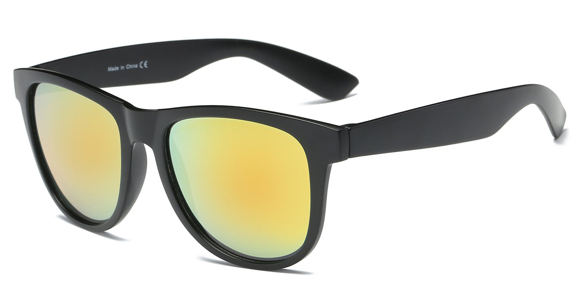 S1031 - Retro Vintage Round Shape Mirrored Sunglasses - Iris Fashion Inc. | Wholesale Sunglasses and Glasses