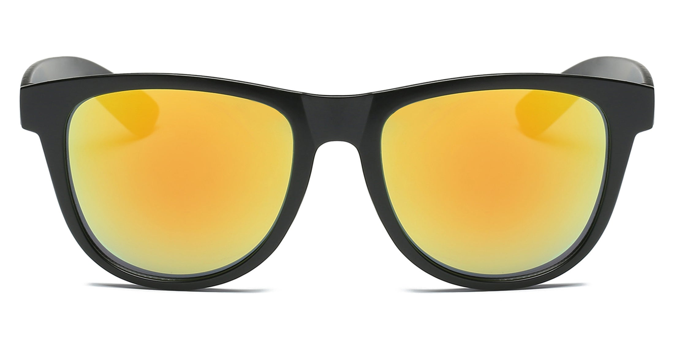 S1031 - Retro Vintage Round Shape Mirrored Sunglasses - Iris Fashion Inc. | Wholesale Sunglasses and Glasses