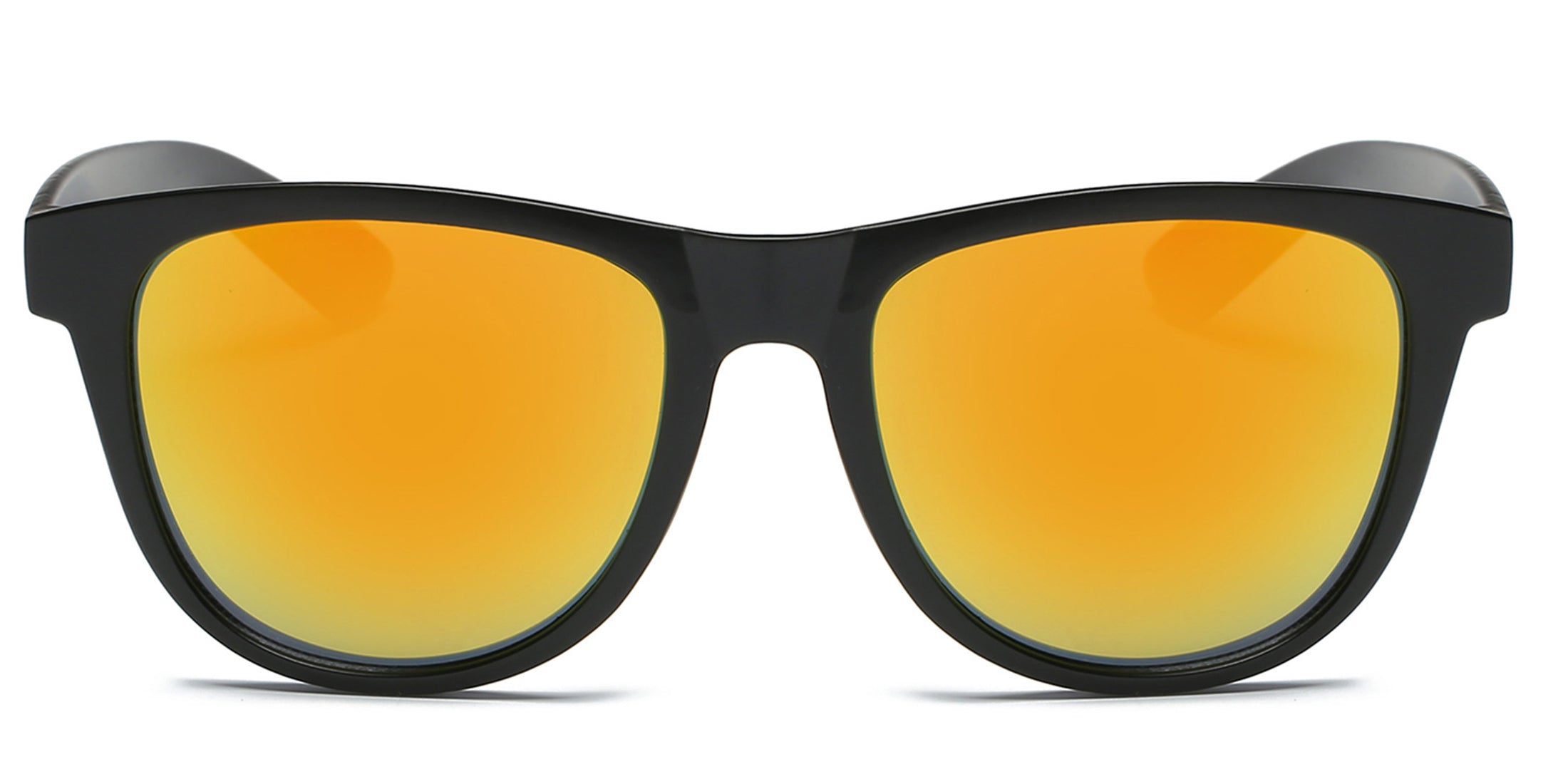 S1031 - Retro Vintage Round Shape Mirrored Sunglasses - Iris Fashion Inc. | Wholesale Sunglasses and Glasses