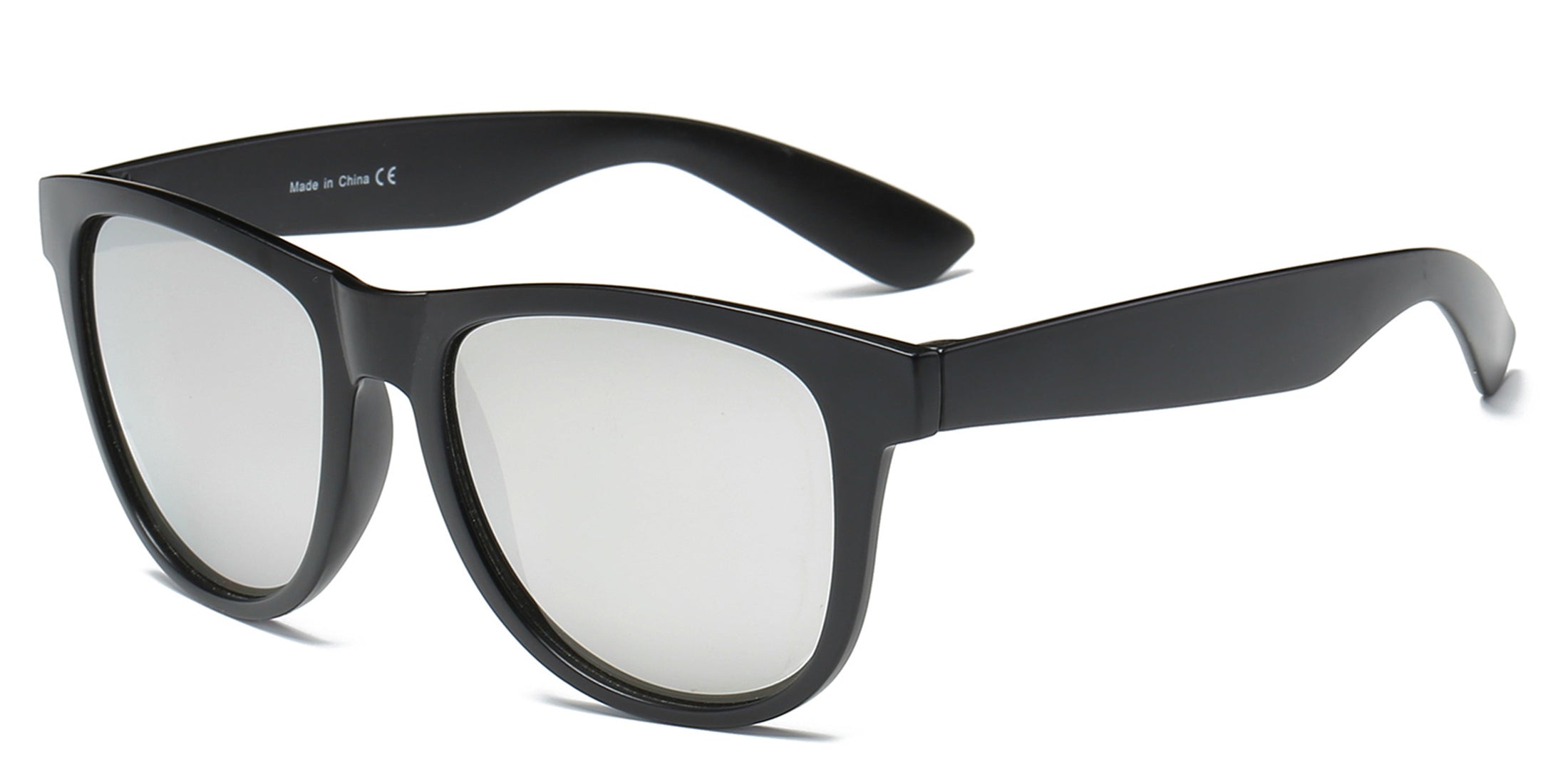 S1031 - Retro Vintage Round Shape Mirrored Sunglasses - Iris Fashion Inc. | Wholesale Sunglasses and Glasses
