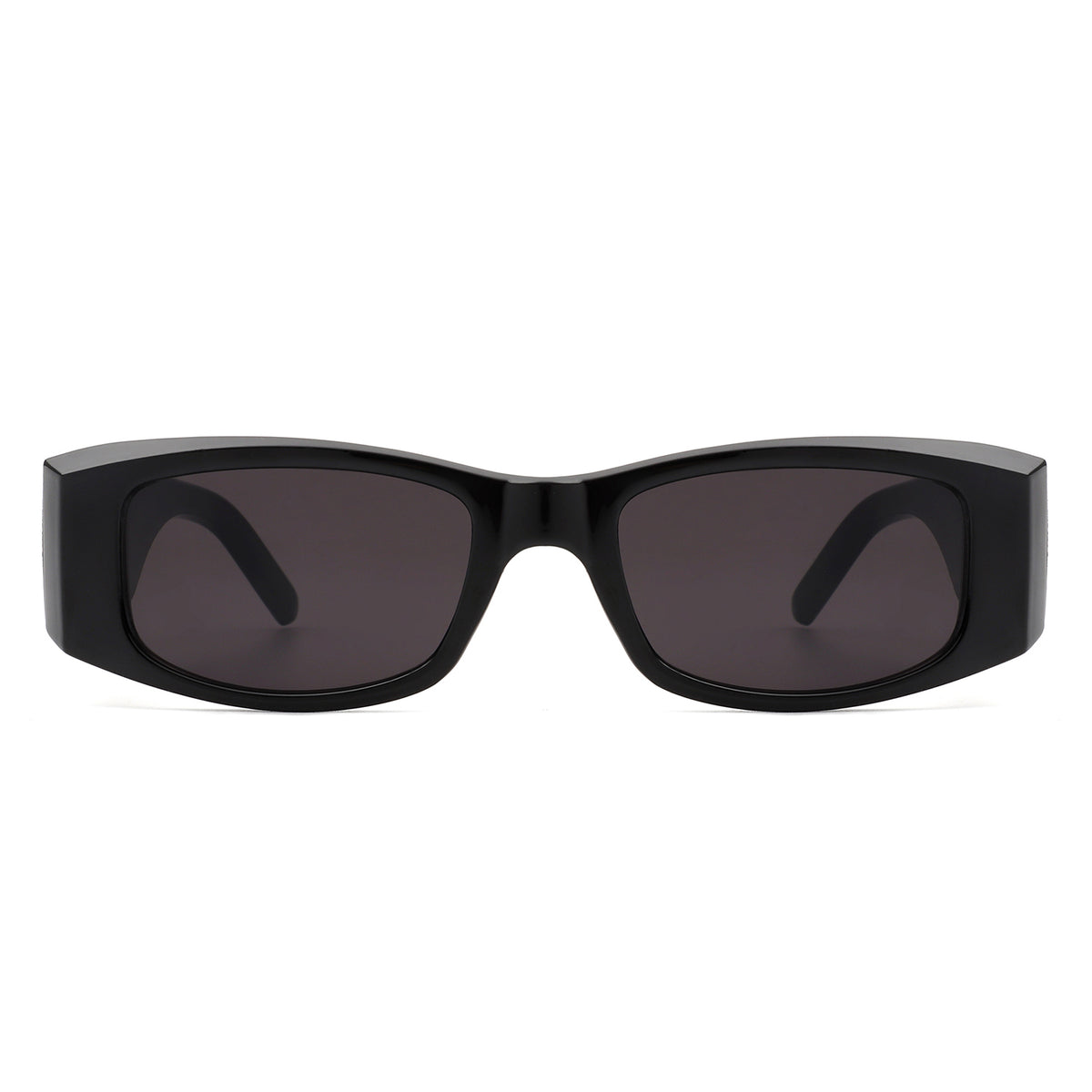 HS1107 - Retro Rectangular Narrow Vintage Slim Sunglasses