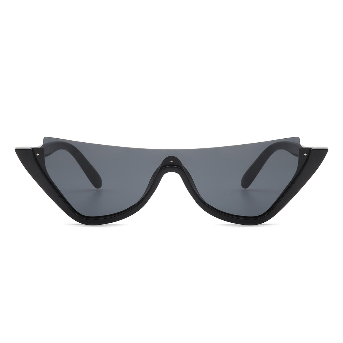 S1187 - Retro Half Frame Vintage Fashion Cat Eye Sunglasses