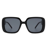HS1121 - Women Square Fashion Chic Oversize Sunglasses