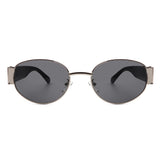 HJ2006 - Round Retro Oval Circle 90's Vintage Fashion Sunglasses