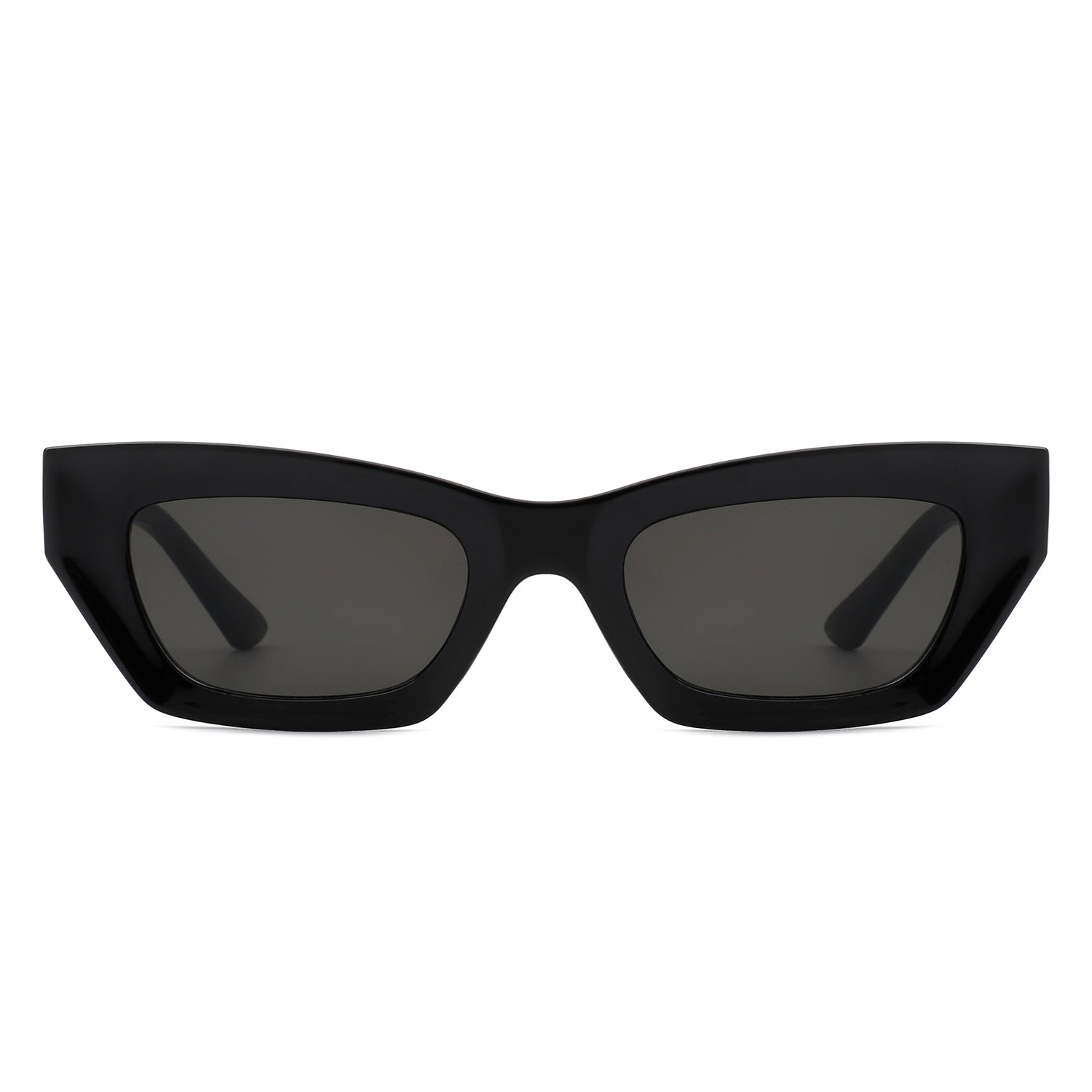HS1128 - Rectangle Slim Retro Narrow Fashion Square Sunglasses