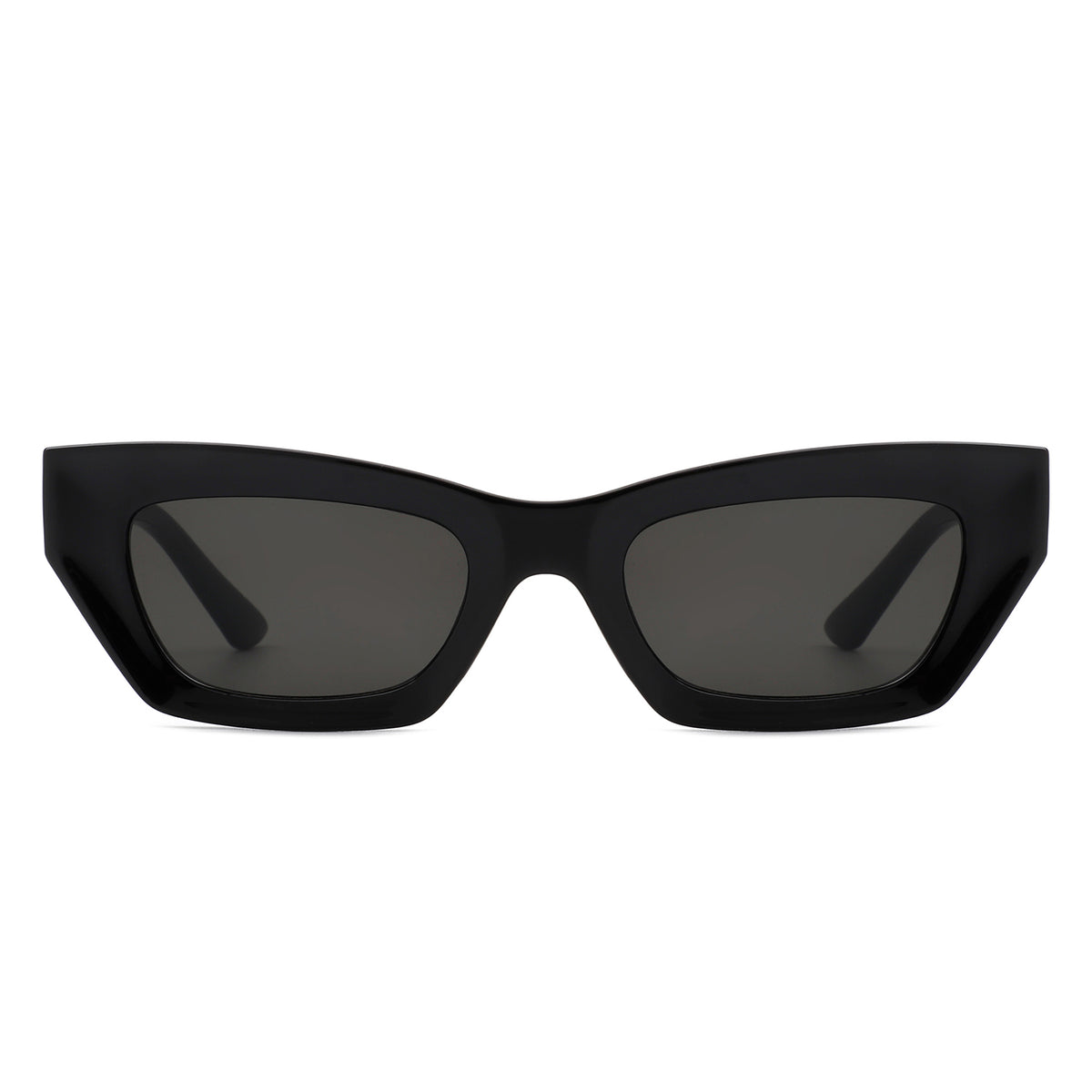 HS1128 - Rectangle Slim Retro Narrow Fashion Square Sunglasses
