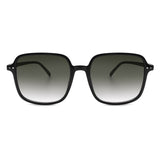 S1178 - Square Retro Oversize Flat Lens Tinted Vintage Fashion Sunglasses