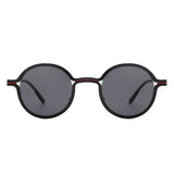 HJ2034 - Retro 90s Circle Tinted Fashion Round Sunglasses