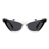S2108 - Retro High Pointed Women Fashion Cat Eye Sunglasses