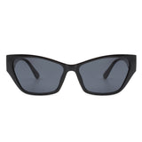 S1183 - Square Retro Cat Eye Vintage Women Fashion Sunglasses