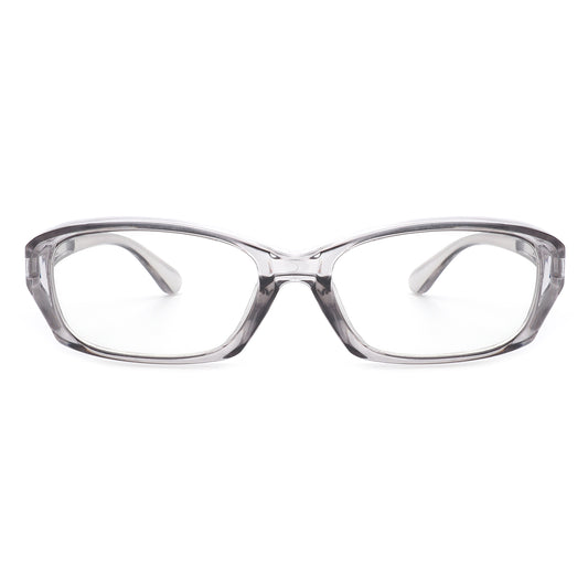 HB2019 - Rectangle Wrap Computer Anti Strain Blue Light Blocking Glasses