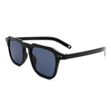 HS18058 - Retro Vintage Square Aviator Fashion Sunglasses