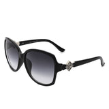 384 - Women Oversize Chic Polarized Square Fashion Sunglasses