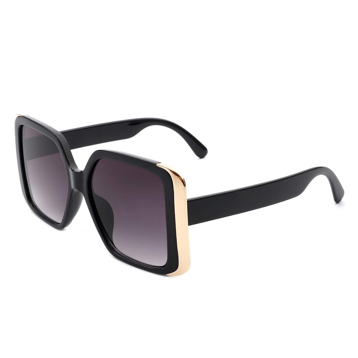 HS2106 - Classic Square Flat Top Fashion Women Oversize Sunglasses