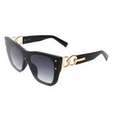 HS2104 - Women Retro Square Tinted Cat Eye Fashion Sunglasses