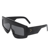 HS2131 - Rectangle Chunky Oversize Square Tinted Flat Top Wholesale Sunglasses